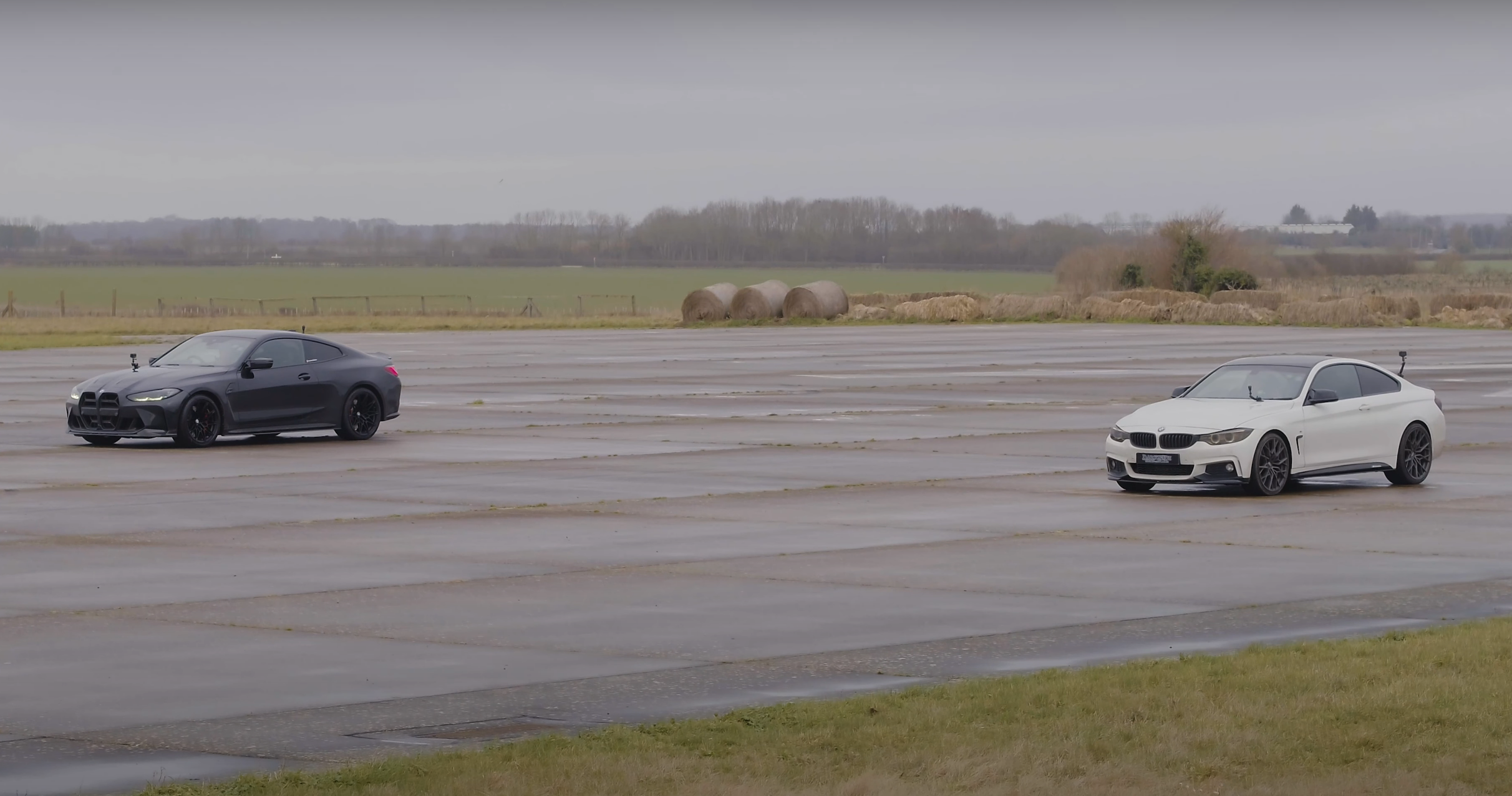 Блогеры устроили битву дизельного купе BMW 430d с заряженной версией M4