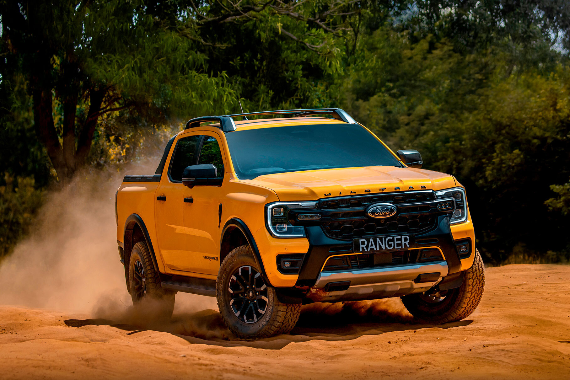 Компания Ford предоставила внедорожный вариант пикапа Ranger под названием Wildtrak X