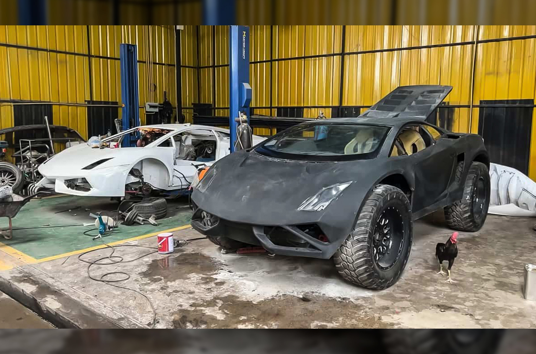 Фейковая Lamborghini