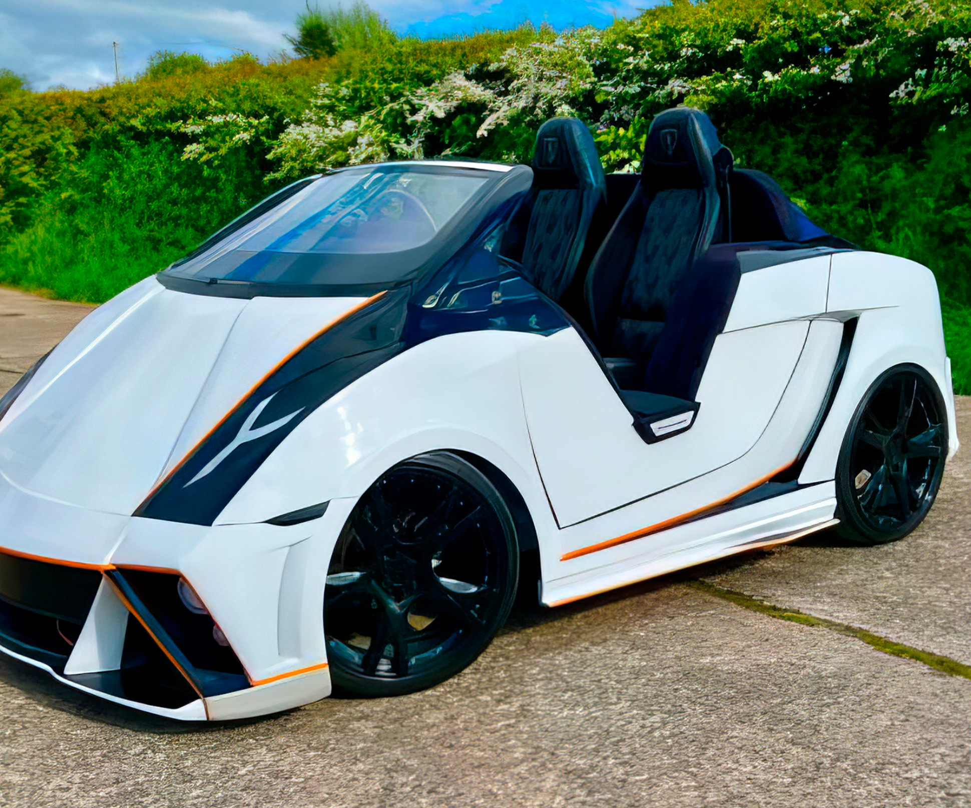 Smart Fortwo превратили в микрокопию Lamborghini Gallardo: Новости