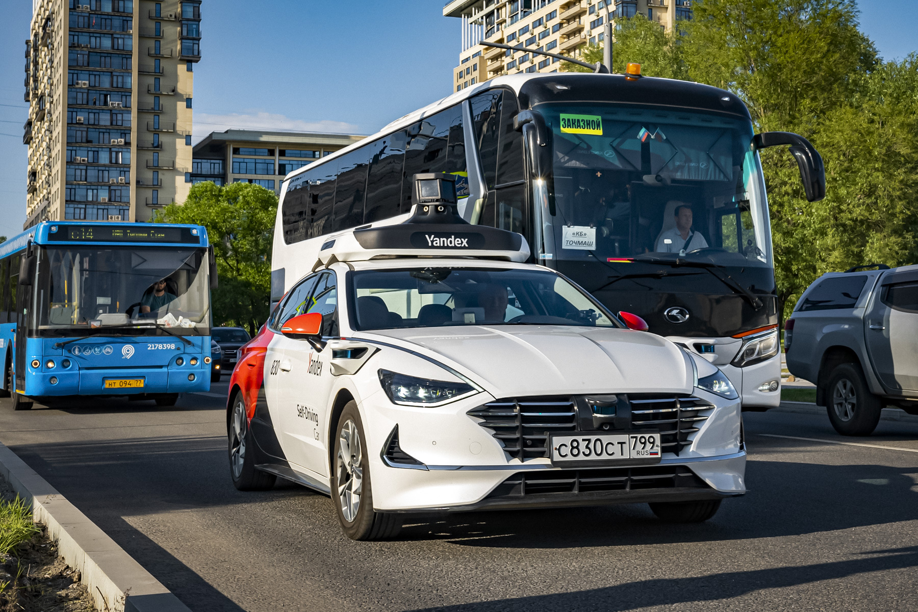 беспилотное такси в москве