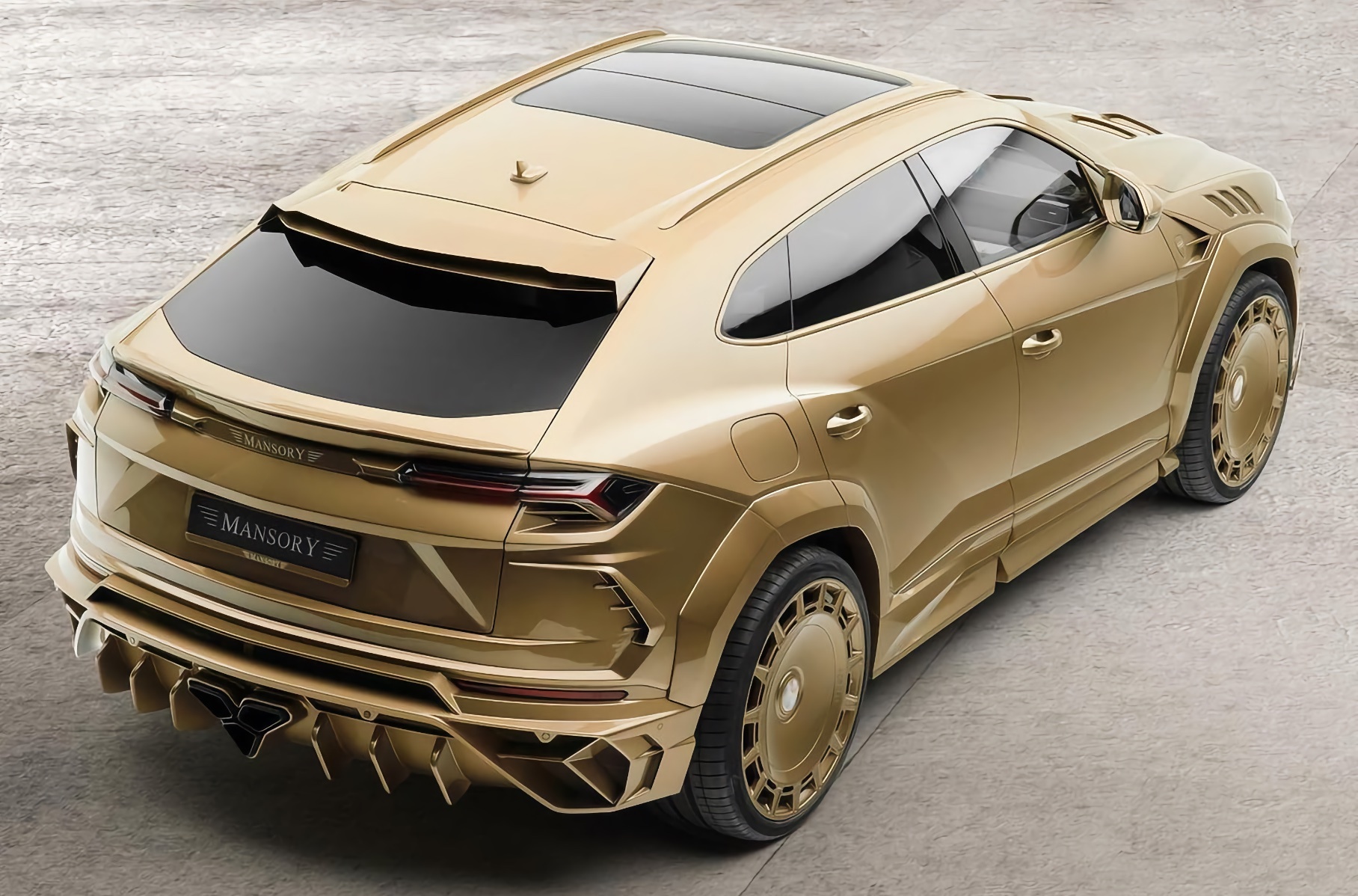 Mansory показала «самый уродливый Lamborghini Urus» - Рамблер/авто