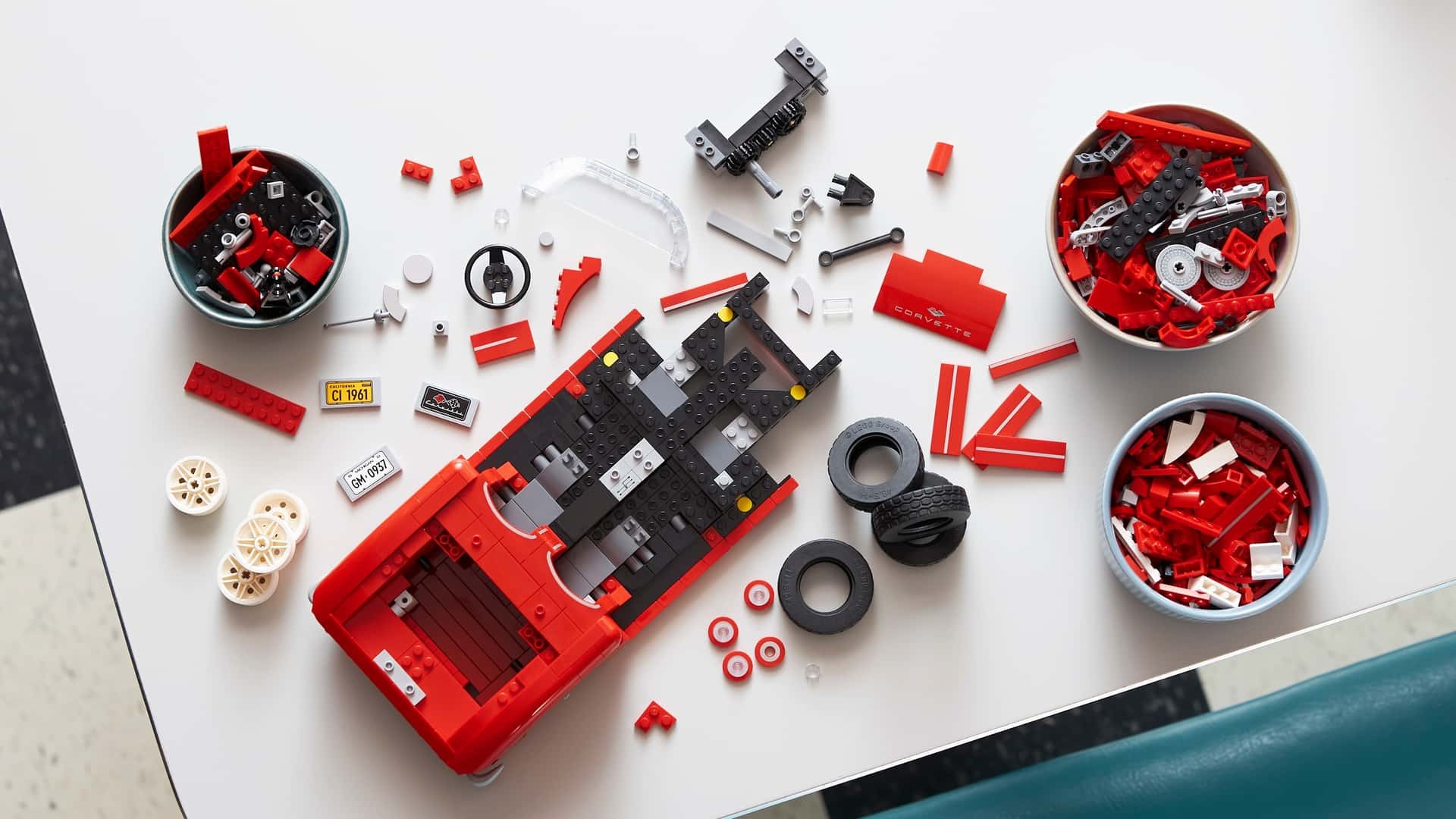 Lego corvett hotsell