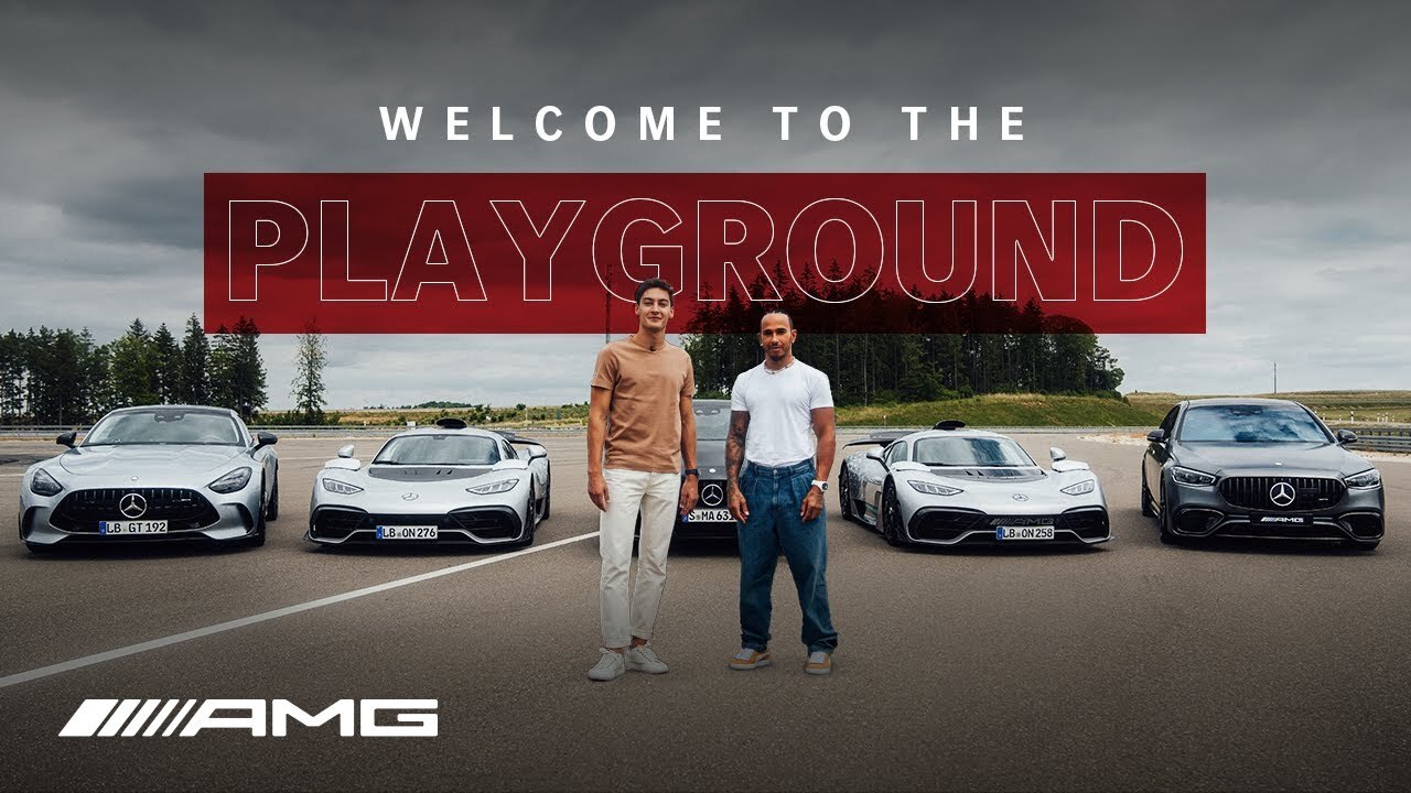 Пилоты Формулы-1 испытали на треке самые «заряженные» Mercedes-AMG