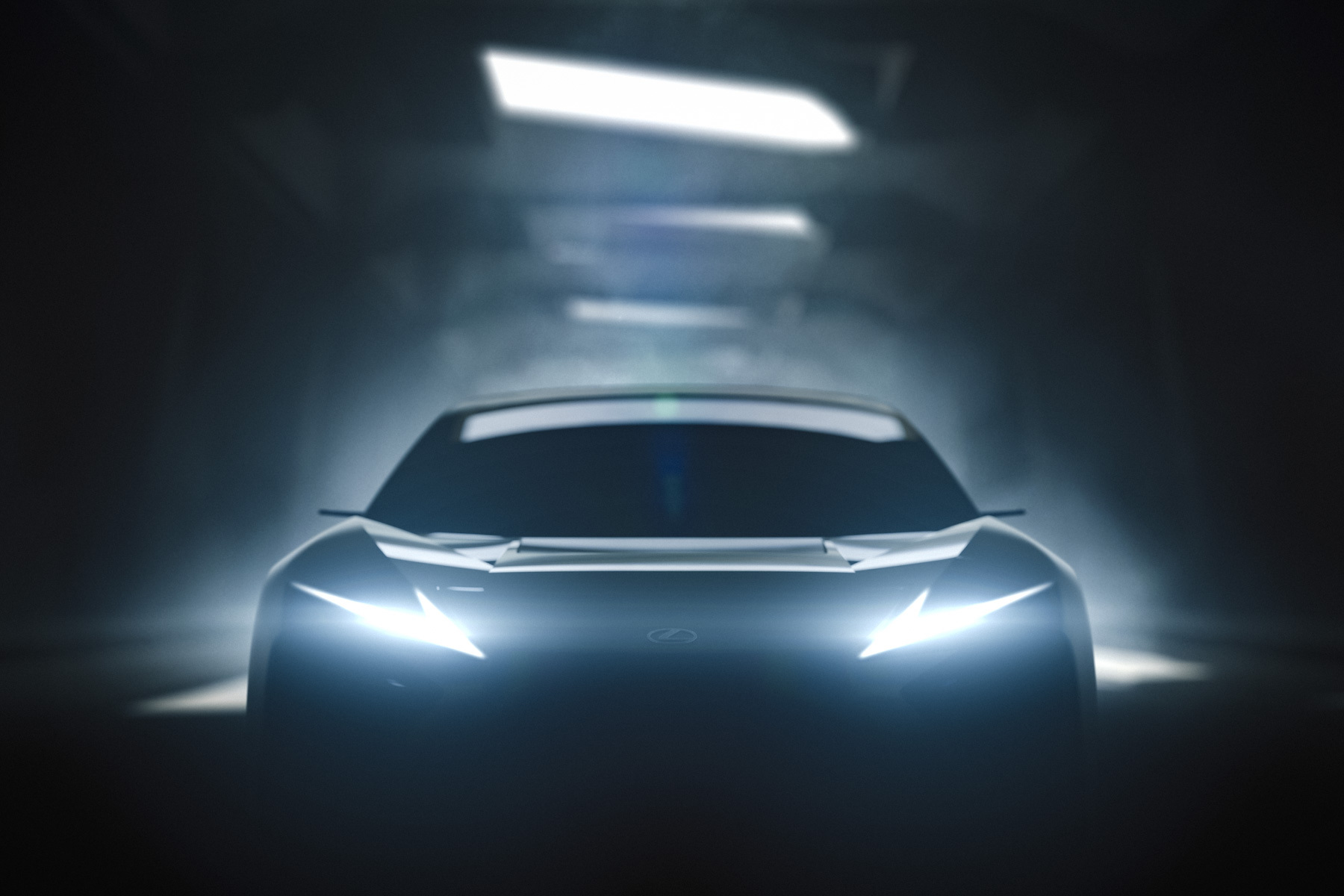 Lexus показал еще одно изображение нового электрокара