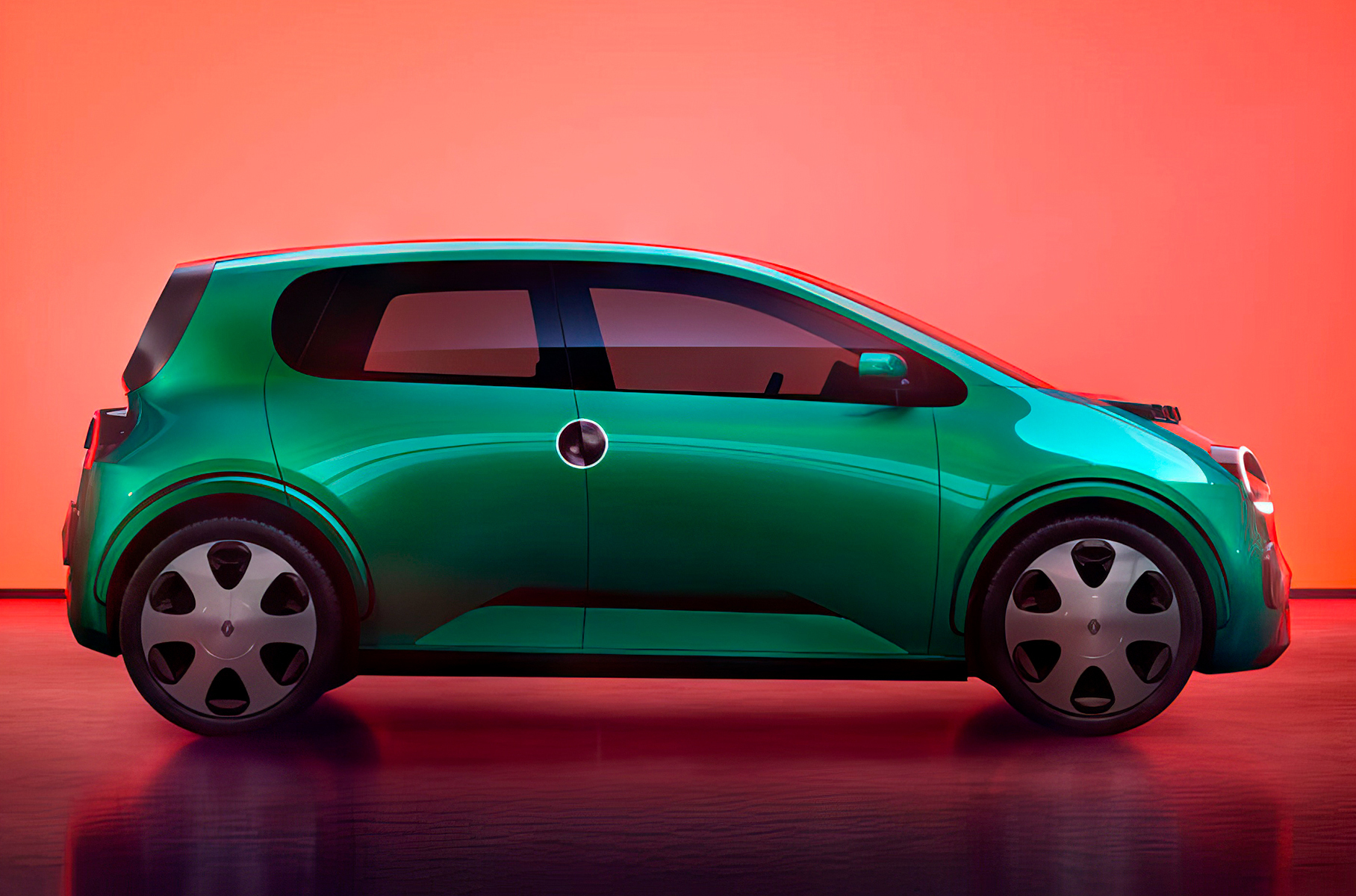 Электрокар Renault Twingo нового поколения будет напоминать мультяшку