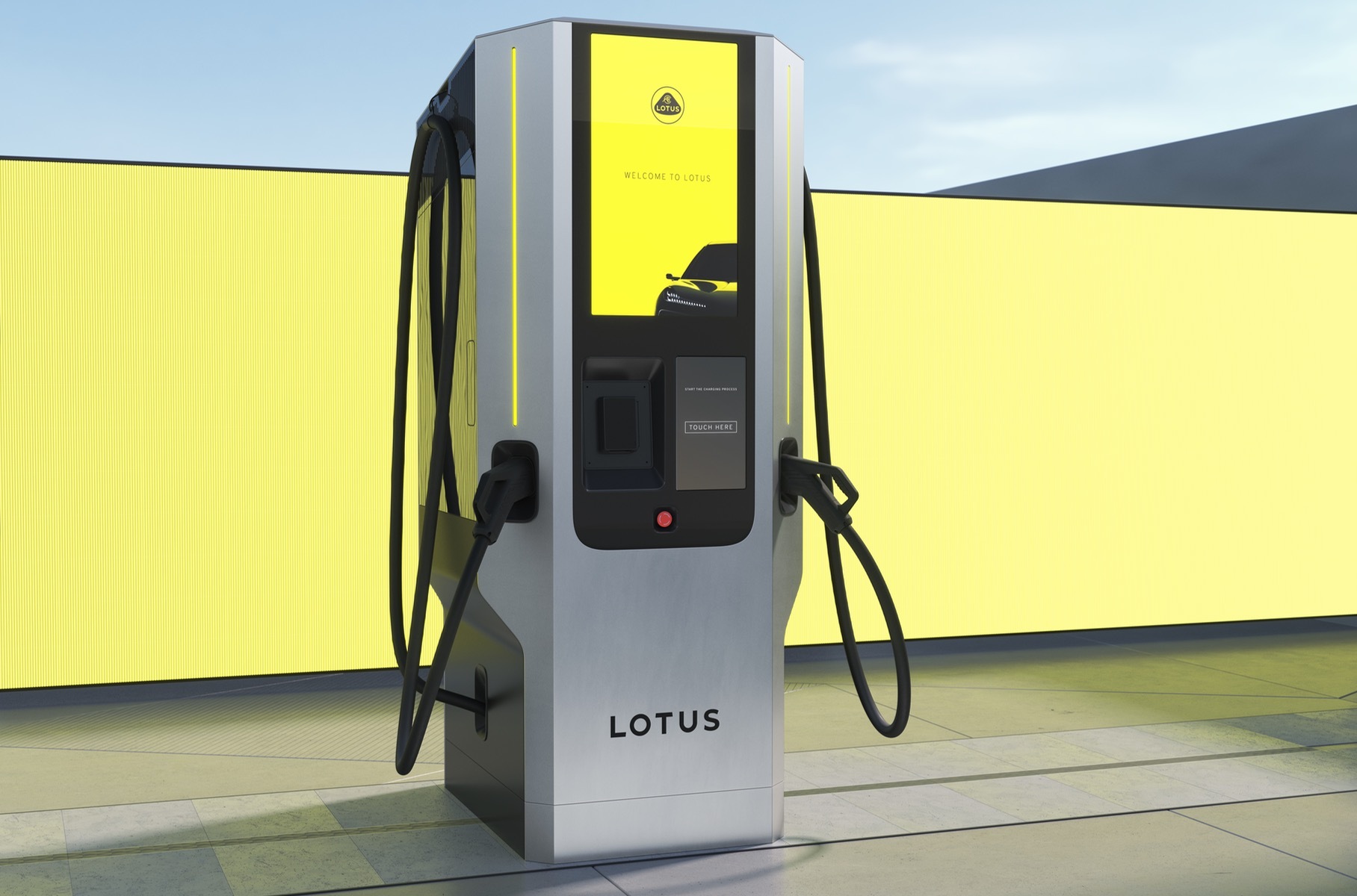 Компания Lotus разработала собственную зарядную станцию