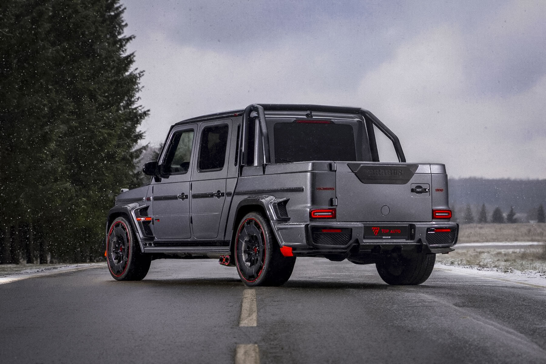 В Москве за 115 миллионов рублей продают 900-сильный пикап Brabus