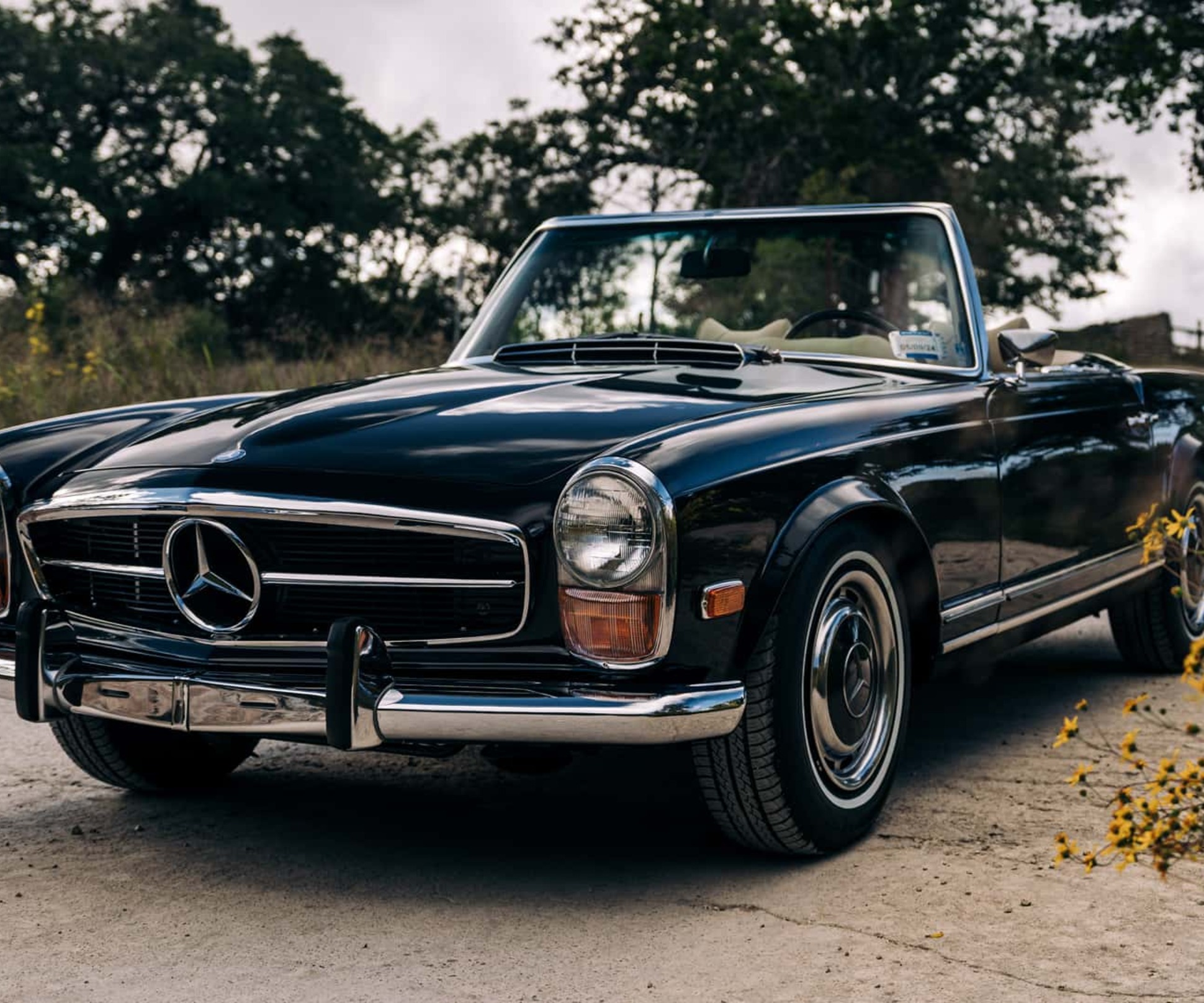 Классический Mercedes-Benz 280SL превратили в электромобиль — Motor