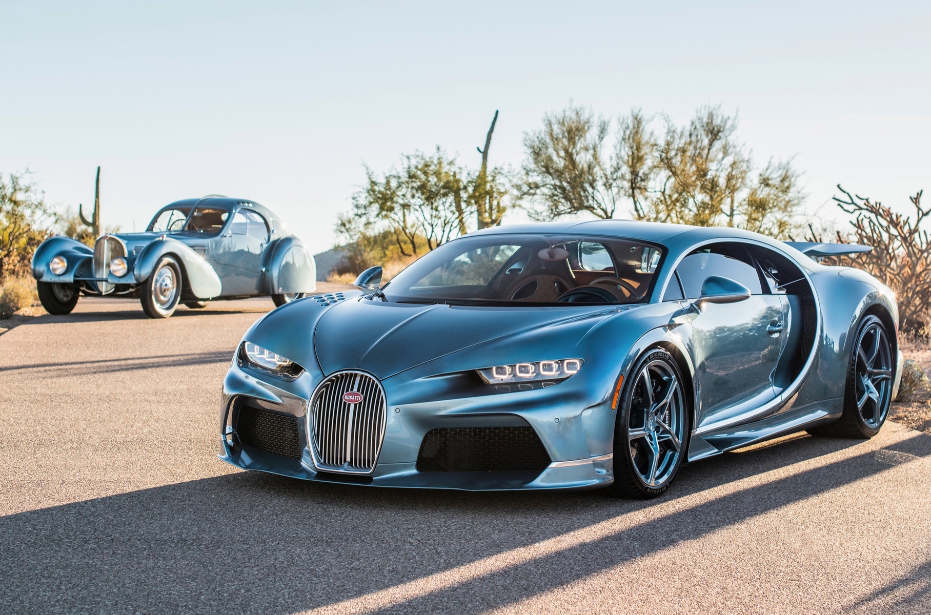 Bugatti создала уникальный Chiron Super Sport в стиле Type 57 SC Atlantic —  Motor