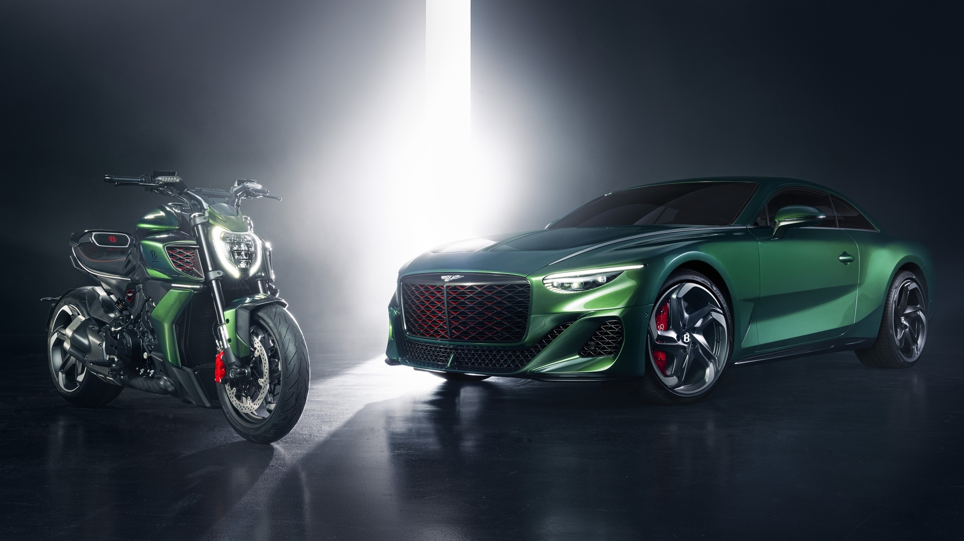 Ducati выпустила особый мотоцикл в честь Bentley — Motor