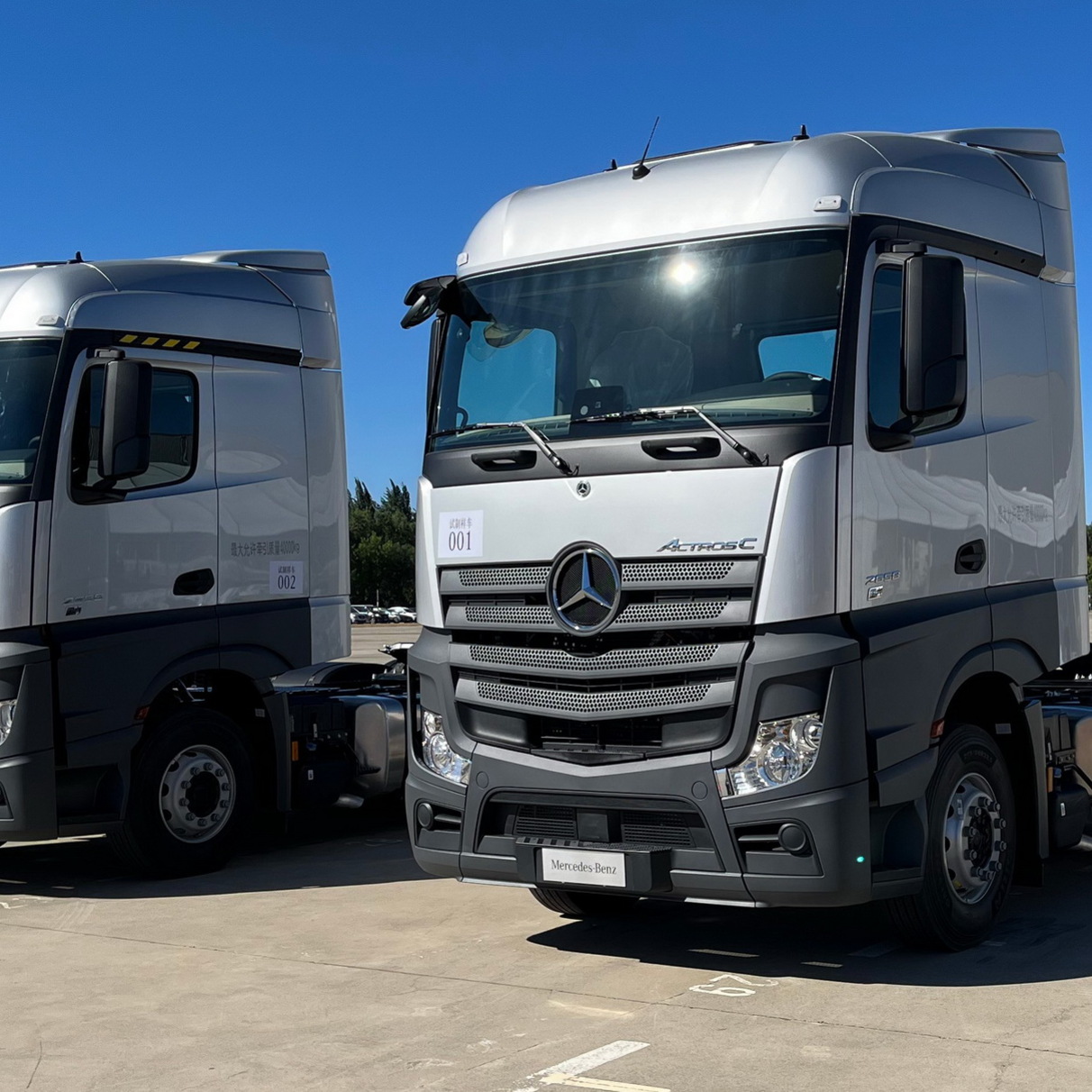 В России начали продавать китайские тягачи Mercedes-Benz Actros С — Motor