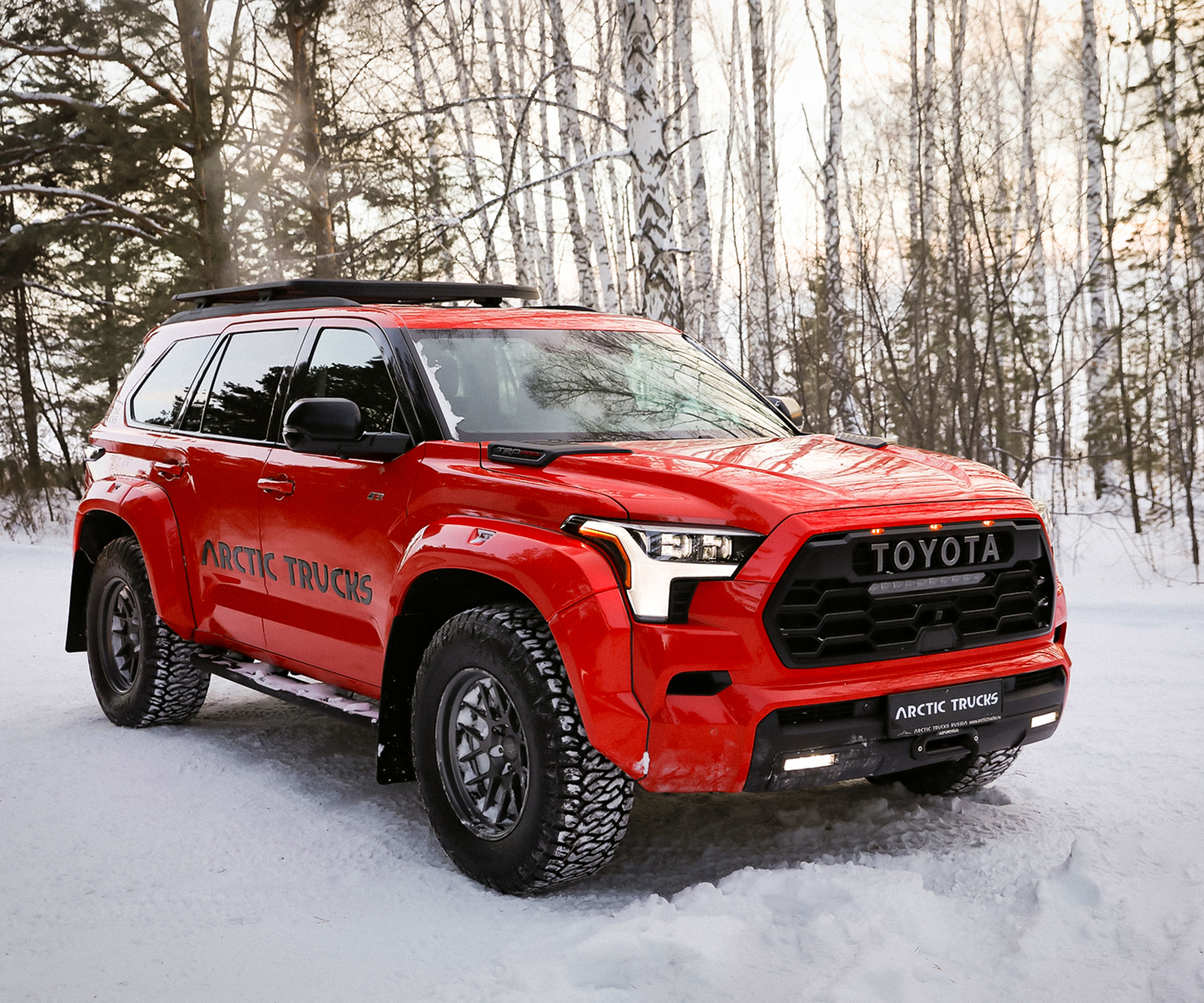 В России появился хардкорный Toyota Sequoia от Arctic Trucks — Motor