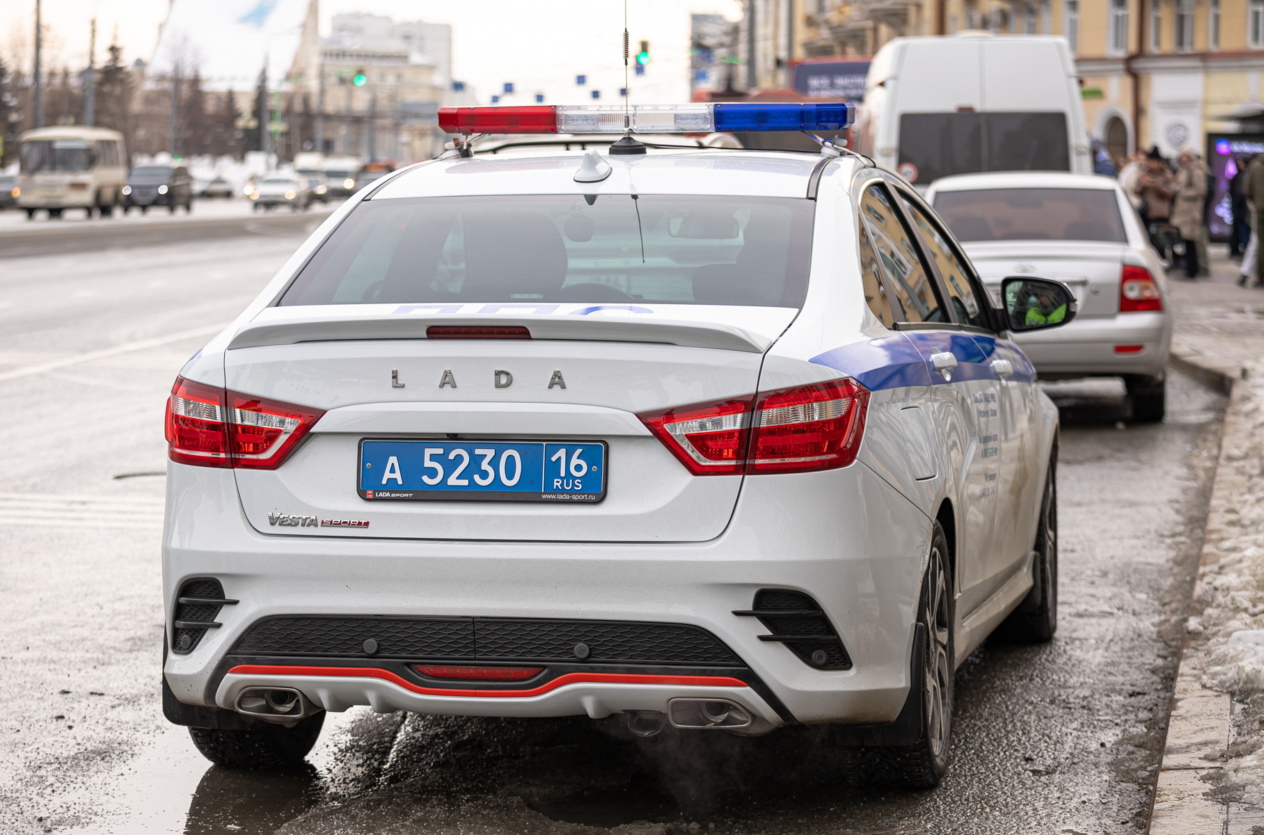 У дорожной полиции Татарстана появились «заряженные» Lada Vesta