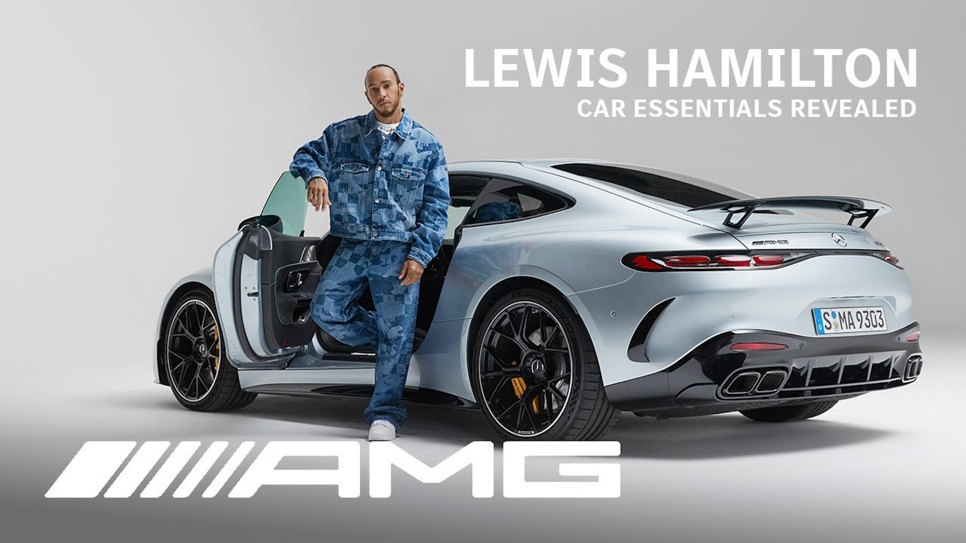 Чемпион Формулы-1 показал на видео купе Mercedes-AMG GT нового поколения