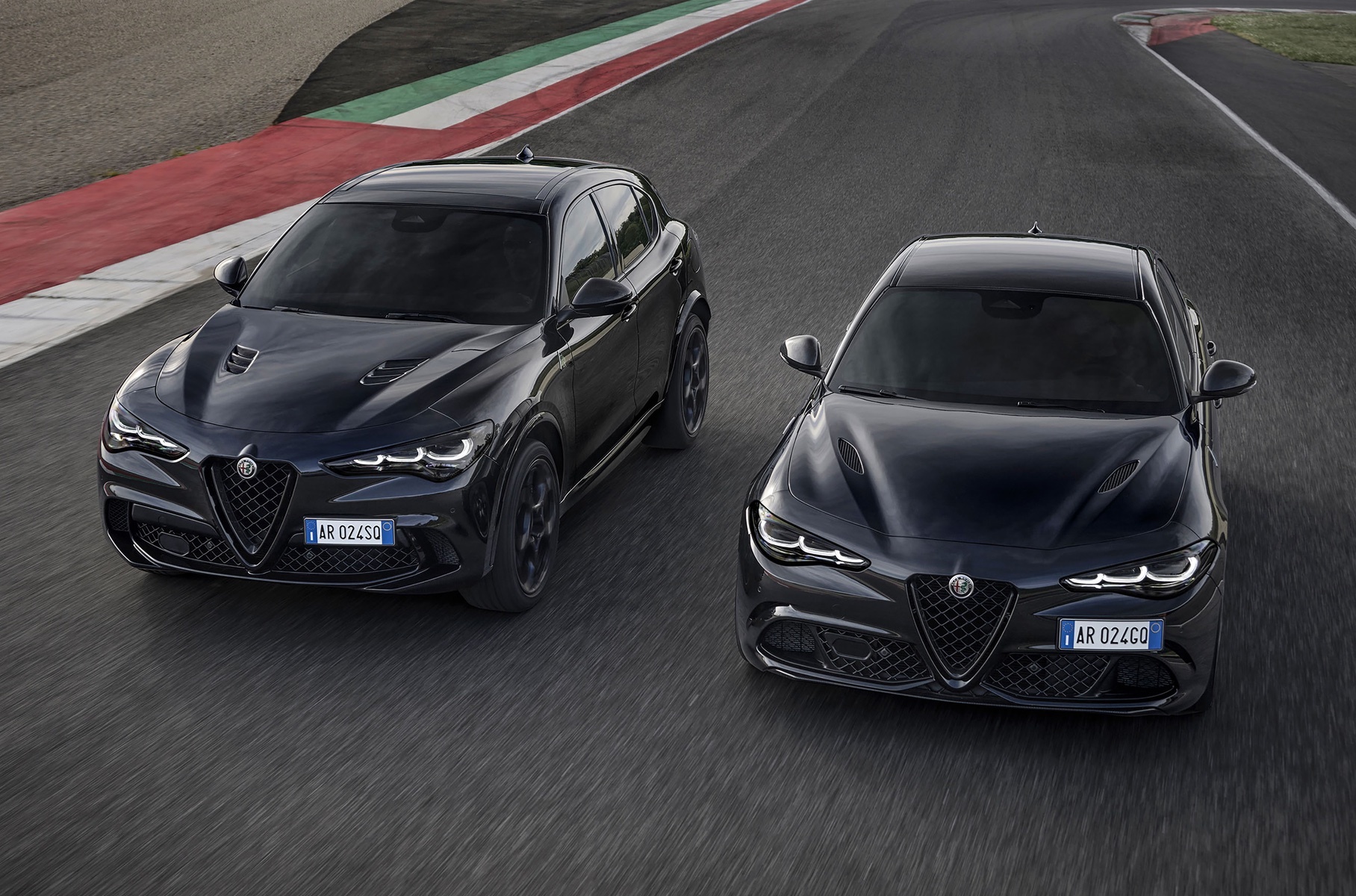 Alfa Romeo выпустила лимитированные исполнения Giulia и Stelvio Quadrifoglio