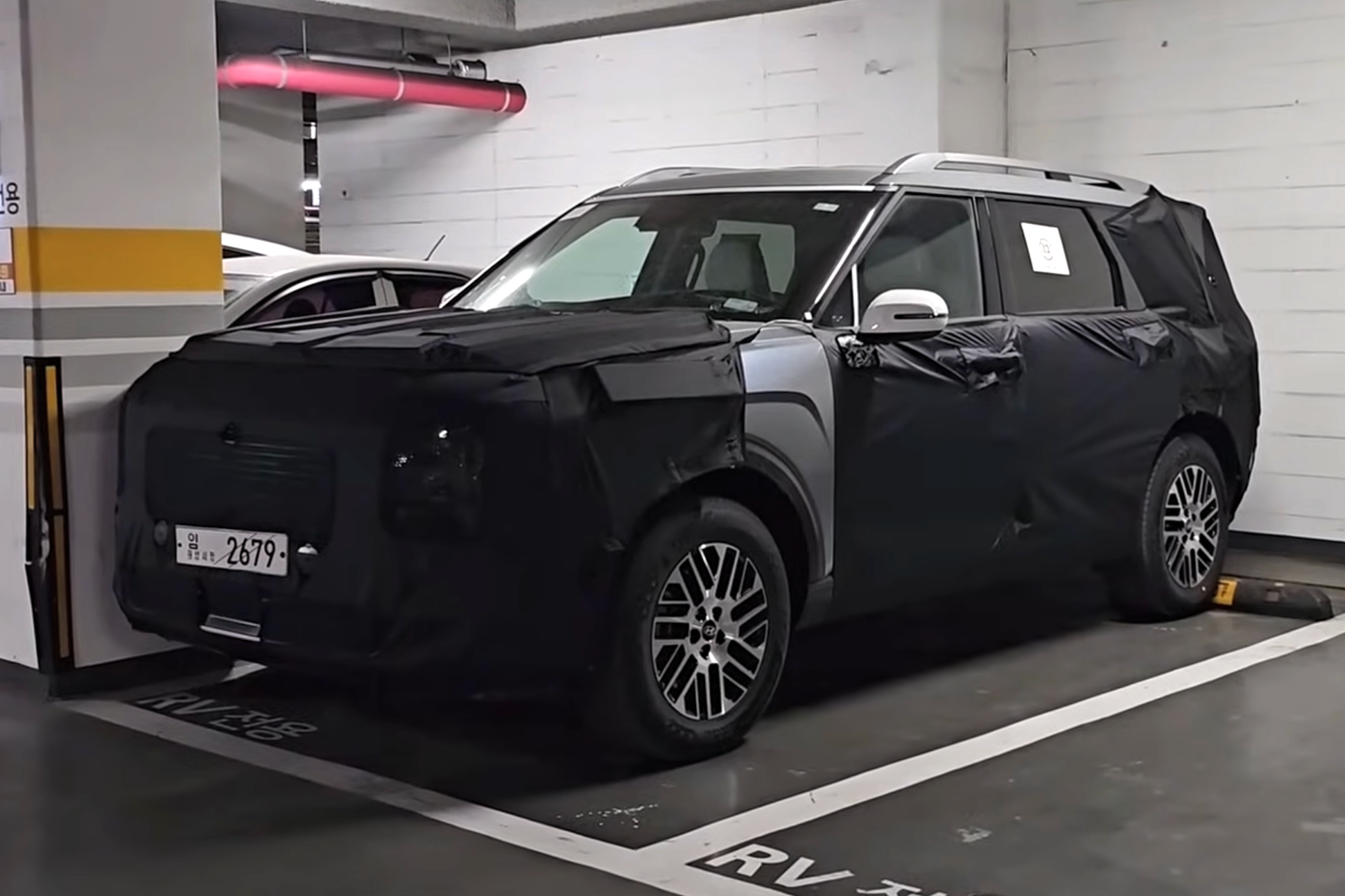 Hyundai Palisade нового поколения впервые показали на видео — Motor