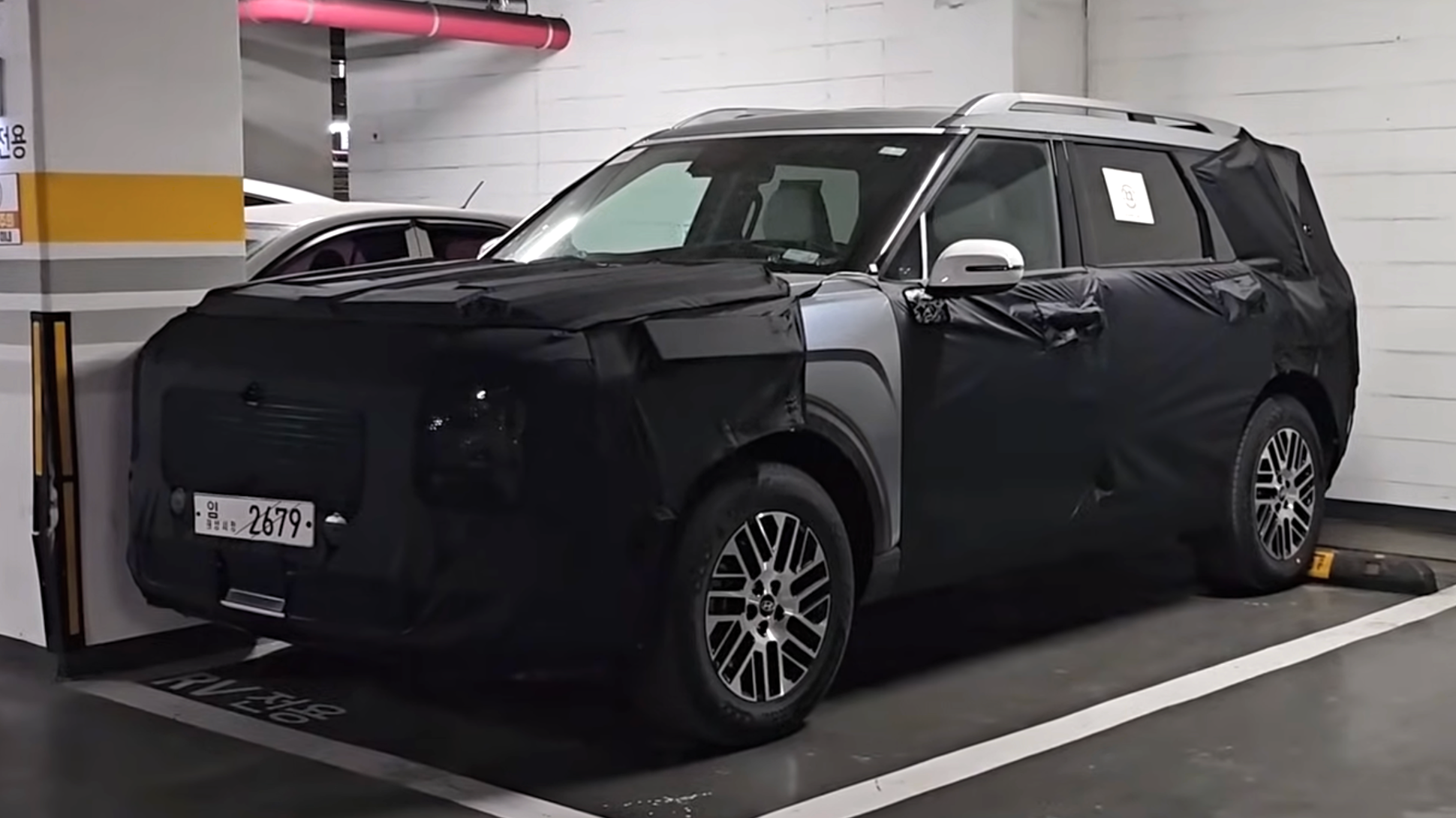 Hyundai Palisade нового поколения впервые показали на видео — Motor