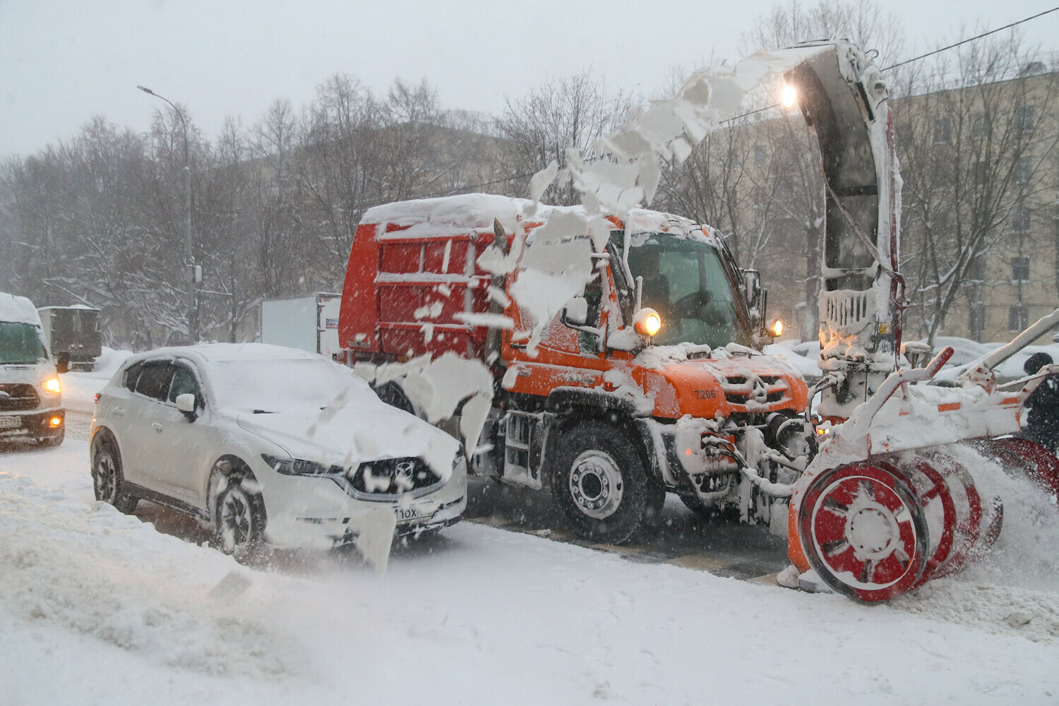 ЦОДД: в снегопад дорожные камеры с неочевидными нарушениями отключаются