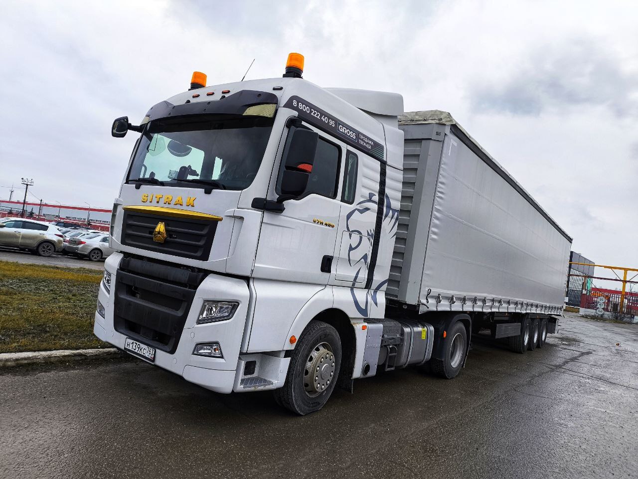 Motor снял вопрос, как дальнобойщику экономить на грузовике Sitrak