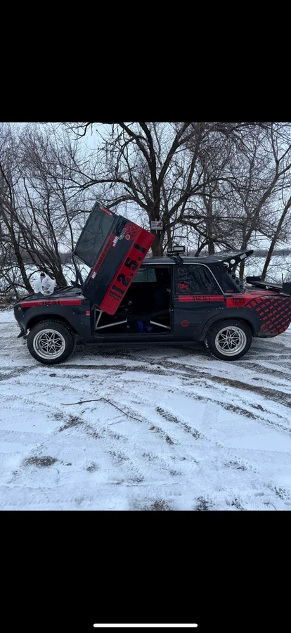 В Балаково продают дрифтовый ВАЗ-2101 с ламбо-дверями и мощным двигателем