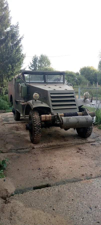 В Москве продают американский броневик M3 Scout времен Великой Отечественной войны