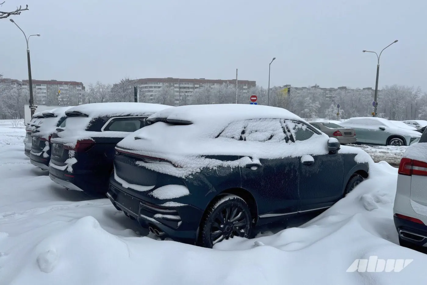 В Белоруссии сняли на фото автомобили марки Zubr