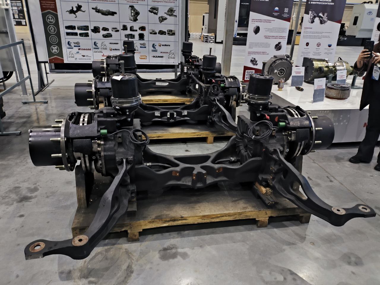 В России организовали производство портальных мостов для электробусов