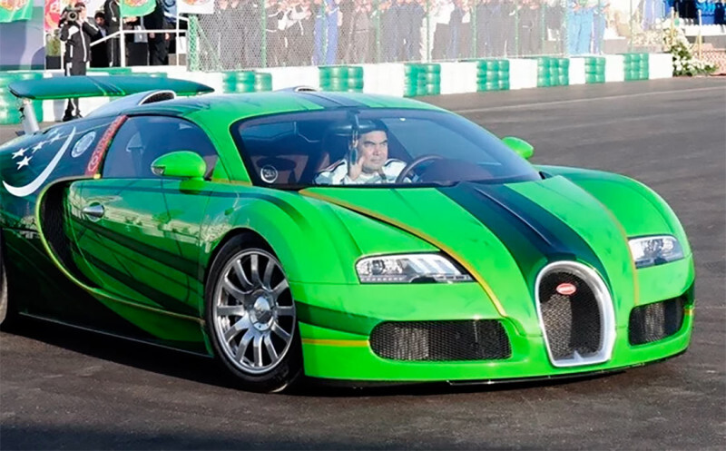 Motor перечислил 10 автомобилей Гурбангулы Бердымухамедова