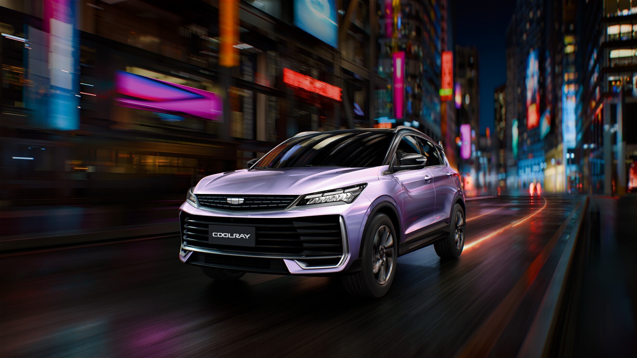 В России пошли продажи обновлённого кроссовера Geely Coolray