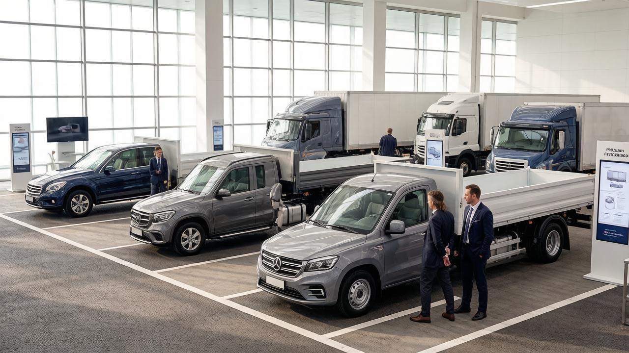 Автостат: выпуск грузовиков в России упал на 30%