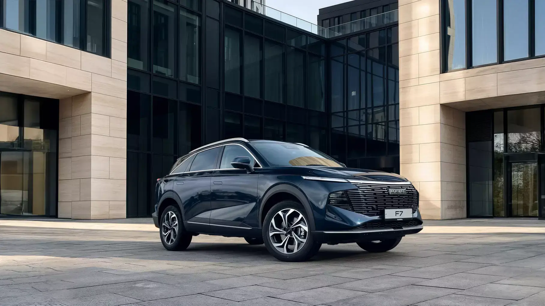 Названы три главных конкурента обновлённого Haval F7