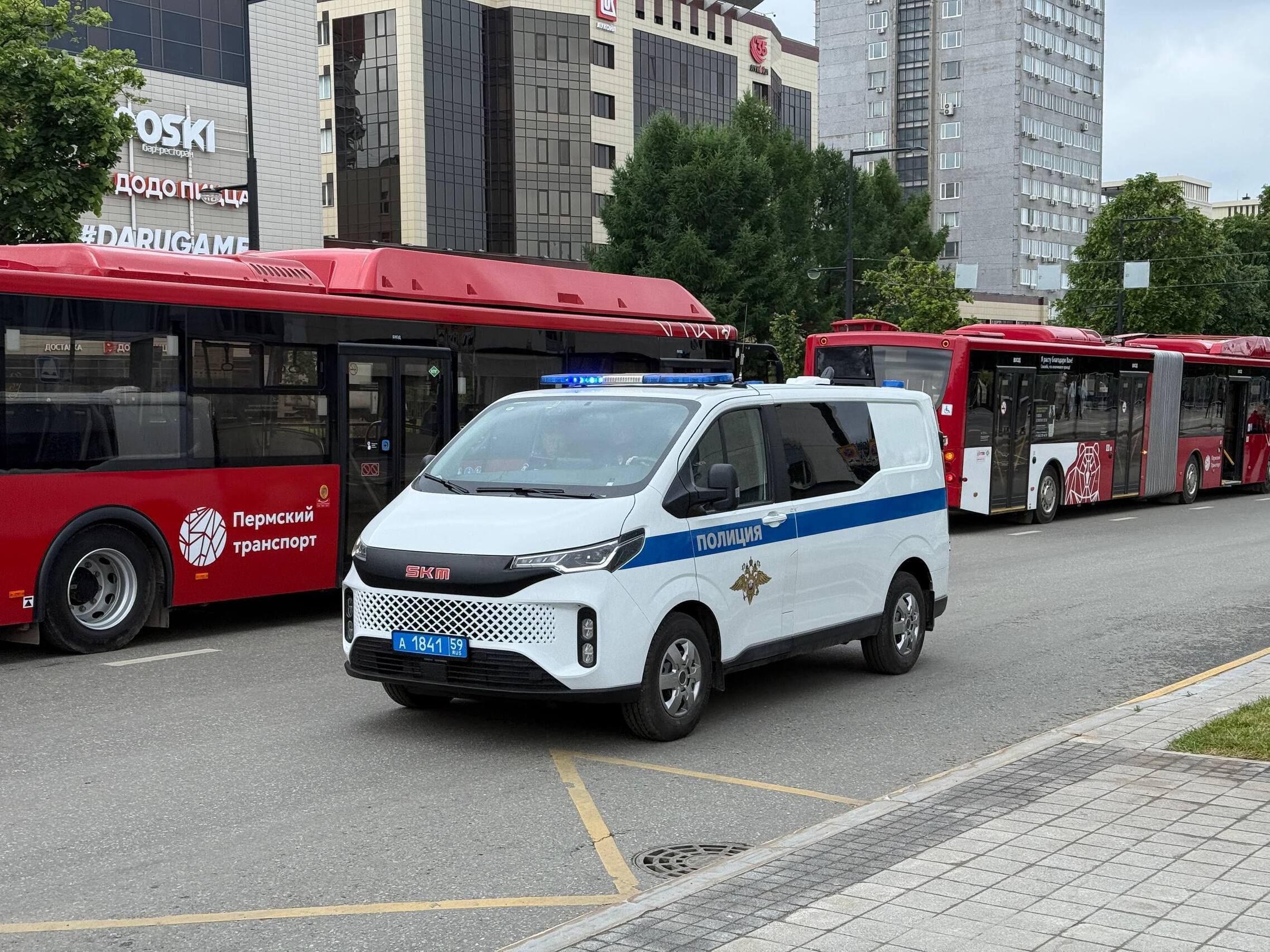 В полиции Перми появился продвигаемый АвтоВАЗом фургон SKM M9