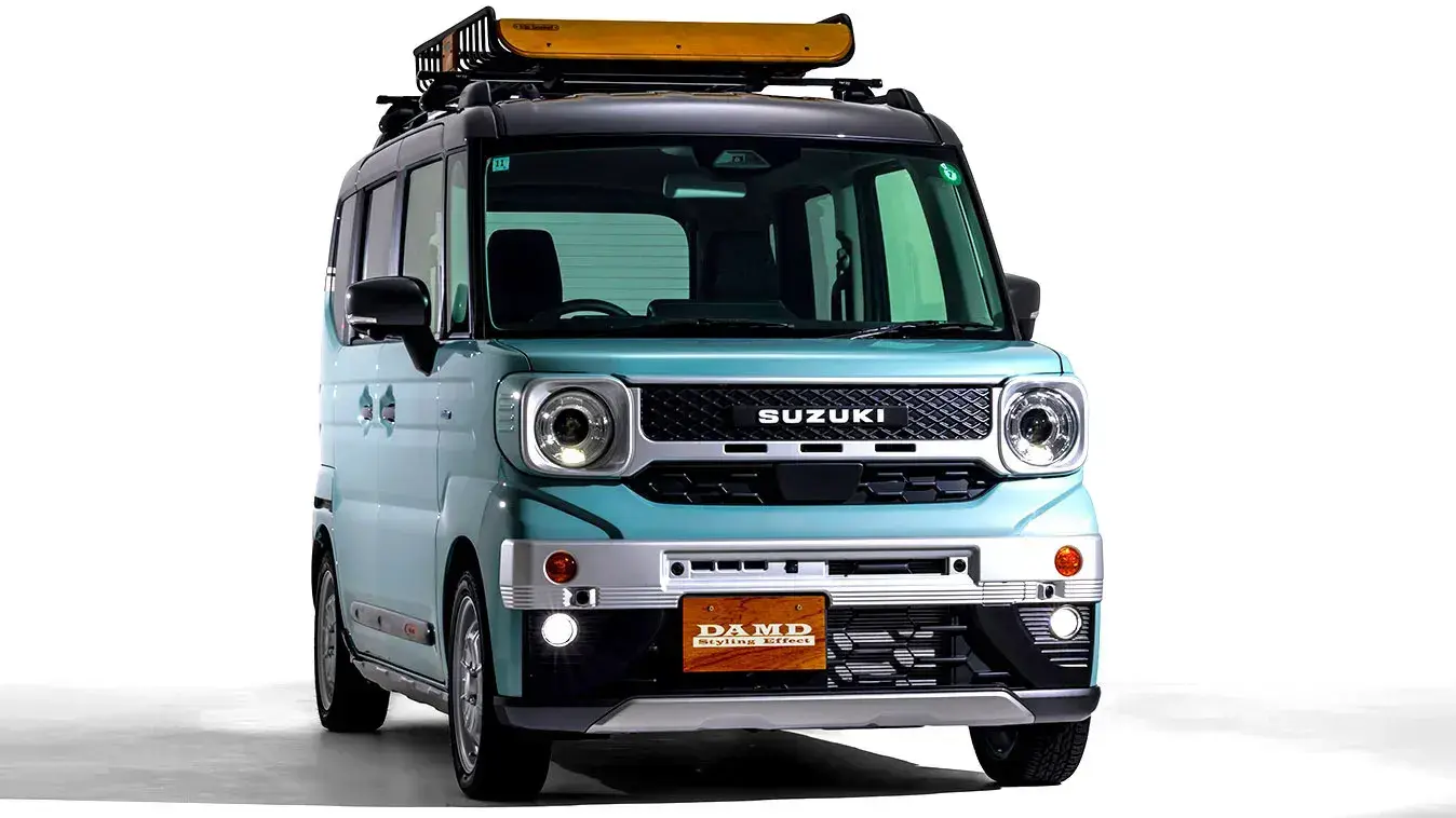 Тюнеры из Damd сделали из кей-кара Suzuki Spacia Gear внедорожник в стиле ретро