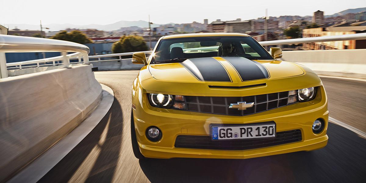 Chevrolet Camaro SS 2010 Р¶С‘Р»С‚С‹Р№