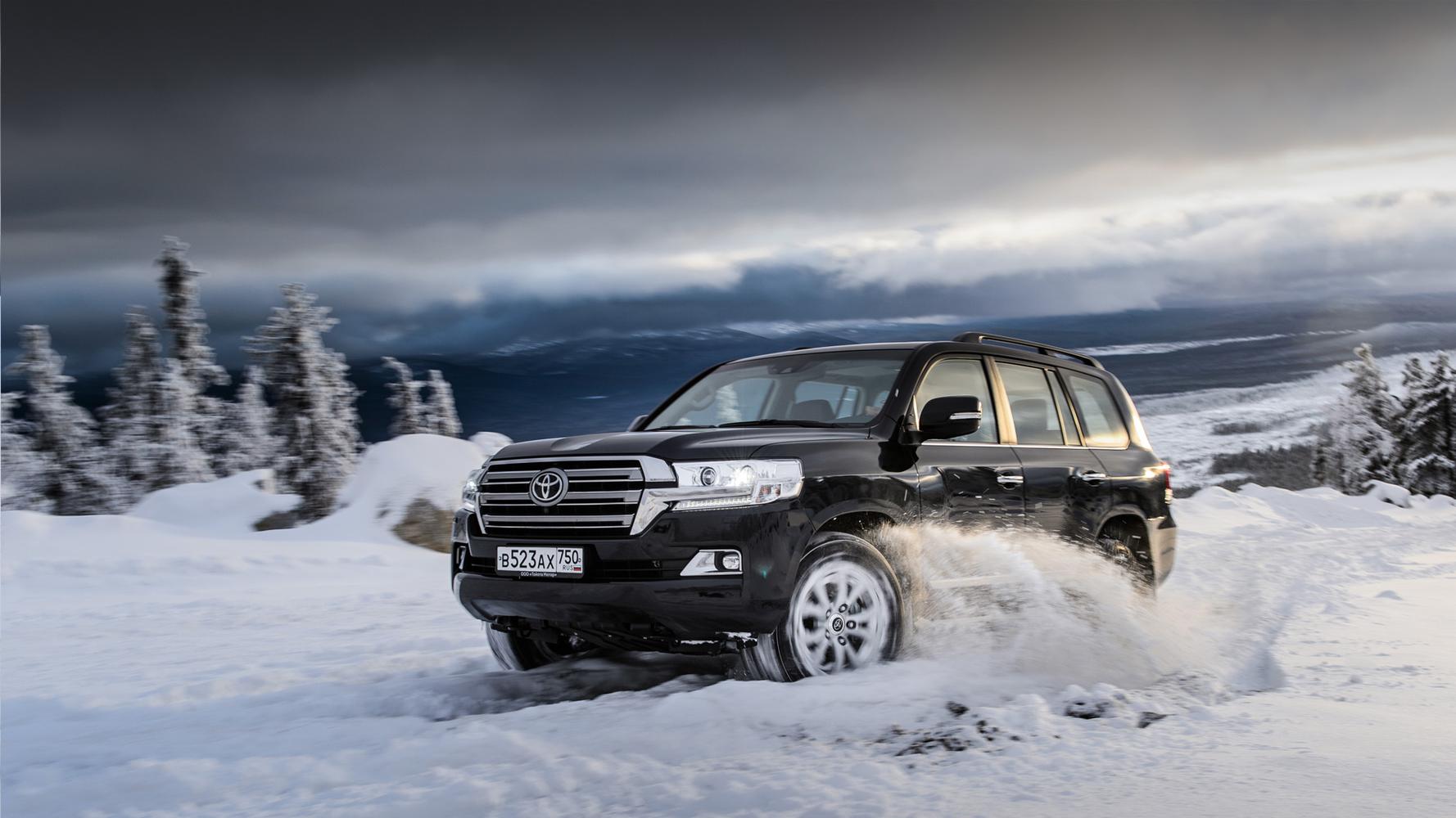 Испытываем обновленный Toyota Land Cruiser 200 снегами Северного Урала —  Тест-драйв — Motor