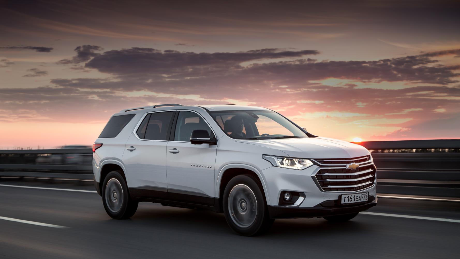 В Россию приехал новый большой кроссовер Chevrolet Traverse. На что он  способен? — Тест-драйв — Motor