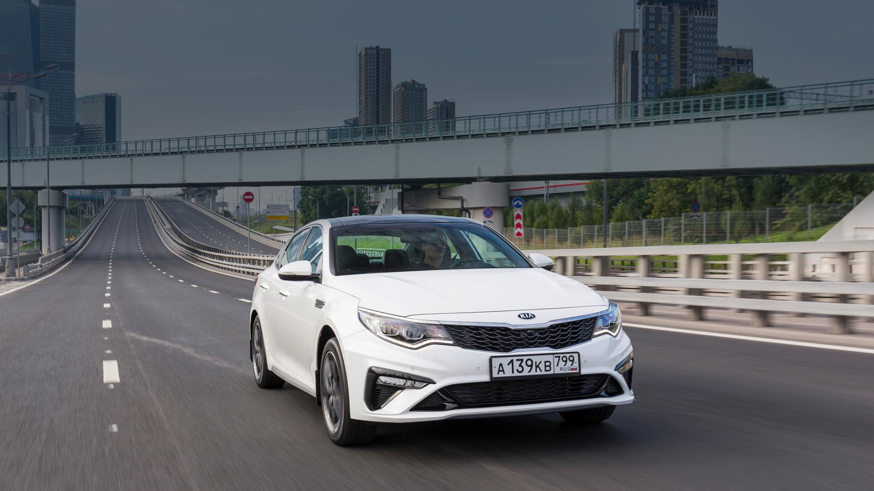 Первая встреча с седаном Kia Optima после рестайлинга — Тест-драйв — Motor