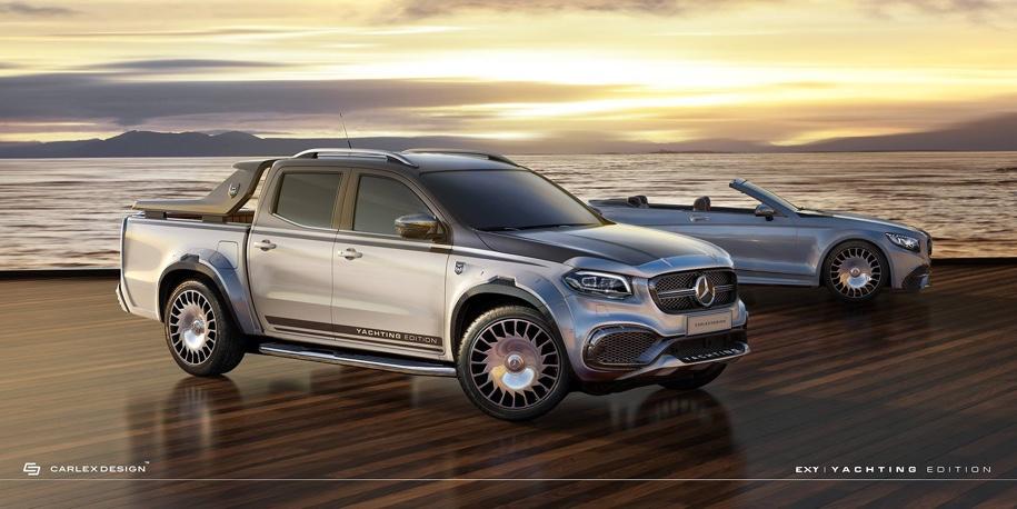 Пикапу Mercedes-Benz X-Class добавили детали от «Майбаха» — Motor