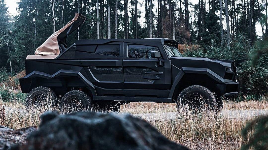 Мерседес внедорожник 6x6