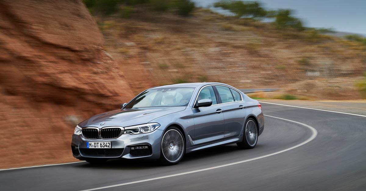 Новая пятерка bmw