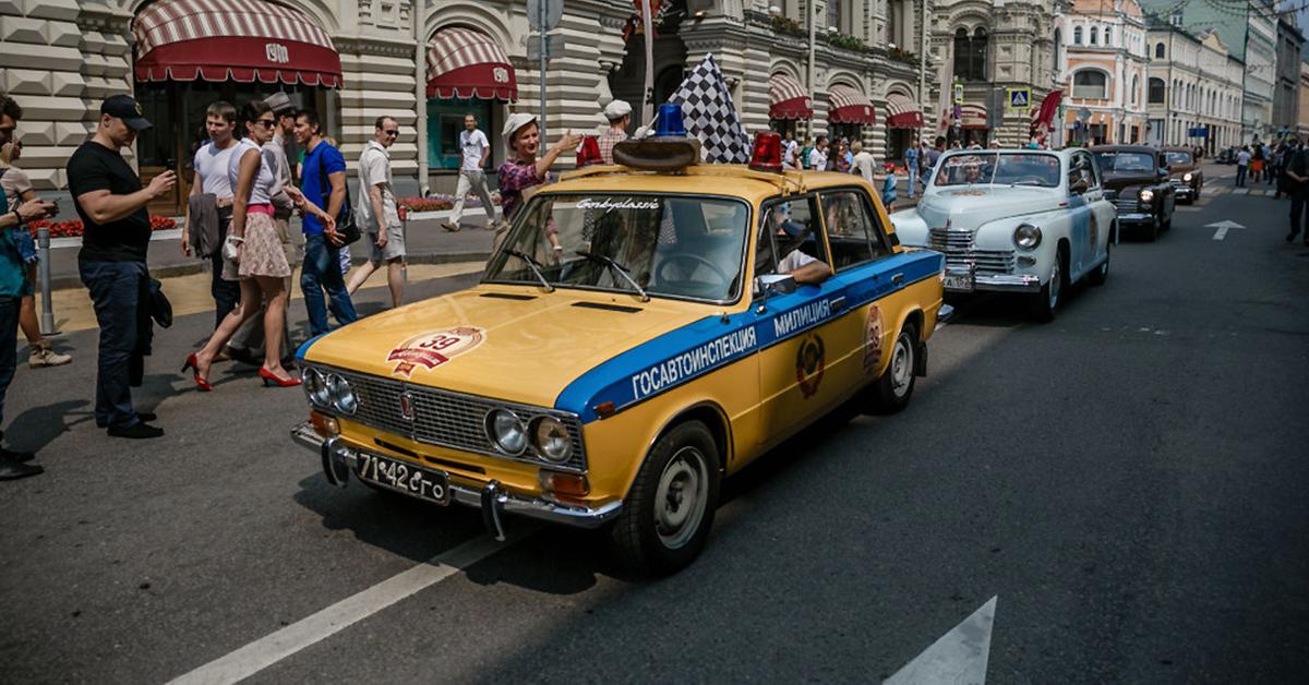 Милицейская машина ссср фото