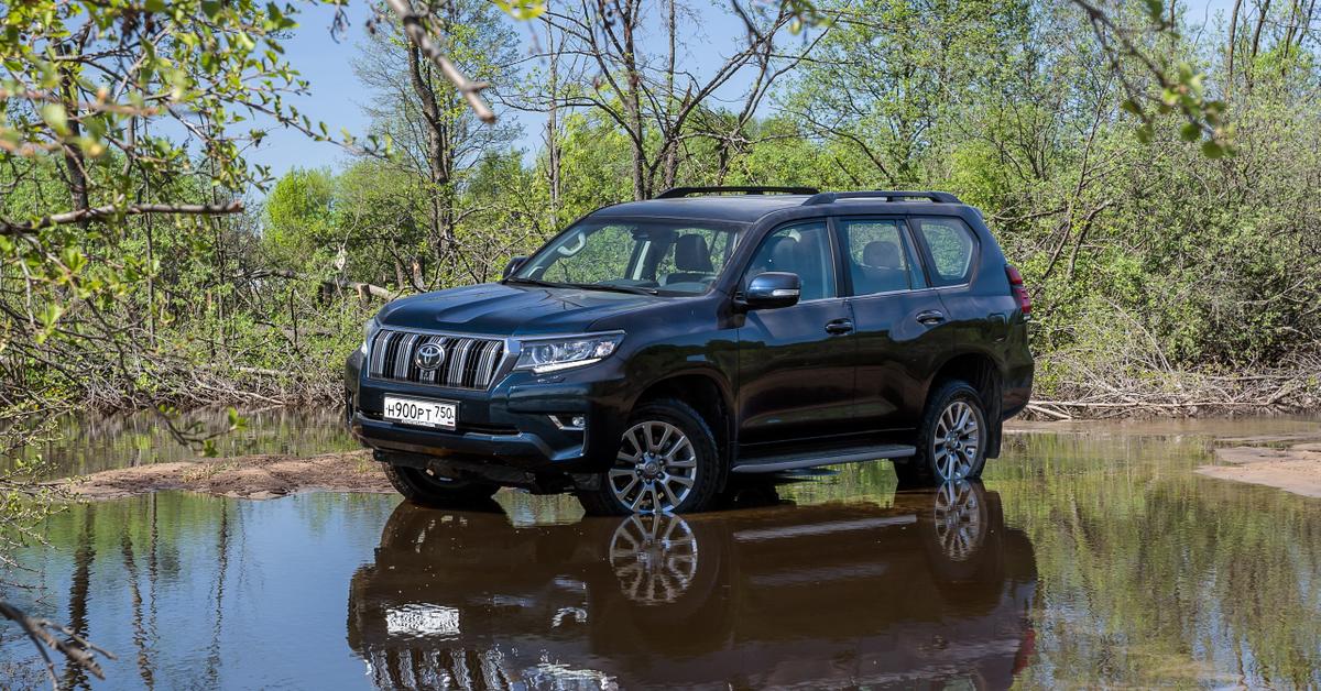 Обзор Тоета Land Cruiser Prado две тыщи восемнадцать - технические свойства и фото
