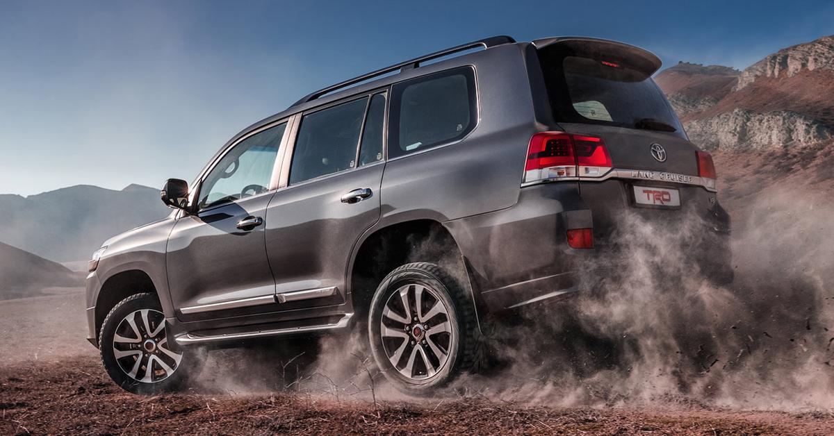 Land cruiser объем двигателя