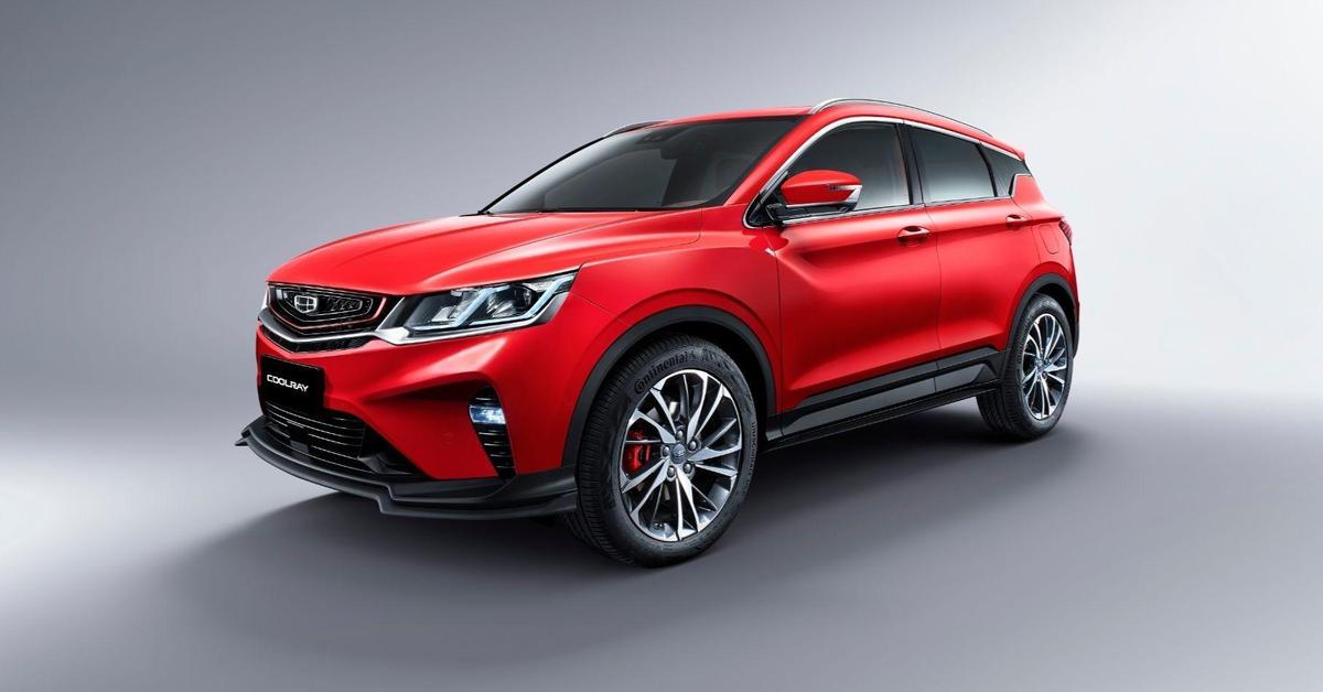 Geely кроссоверы модельный ряд
