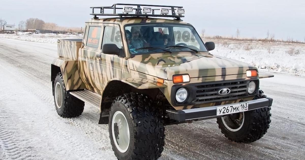 Лада 4x4 камуфляж