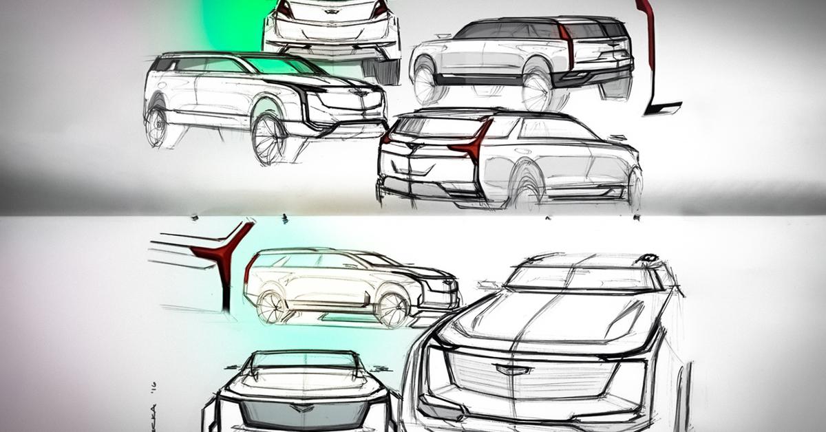 Как нарисовать cadillac