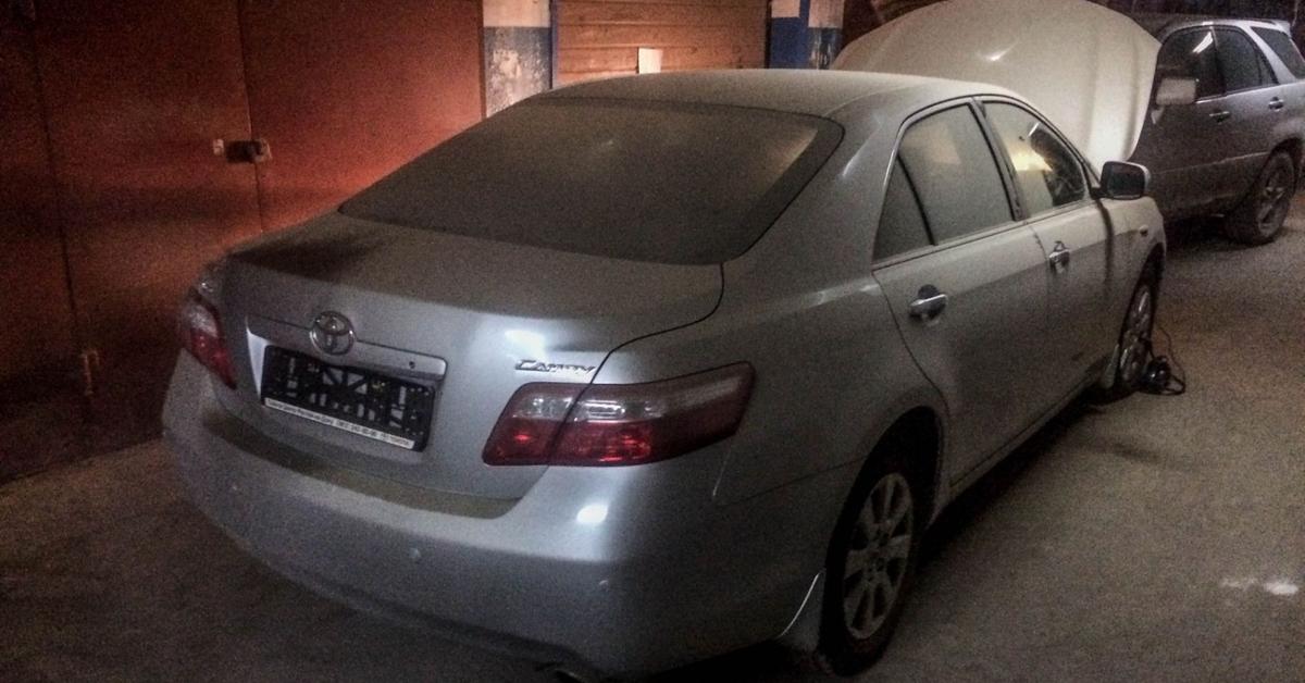 Память сидений camry