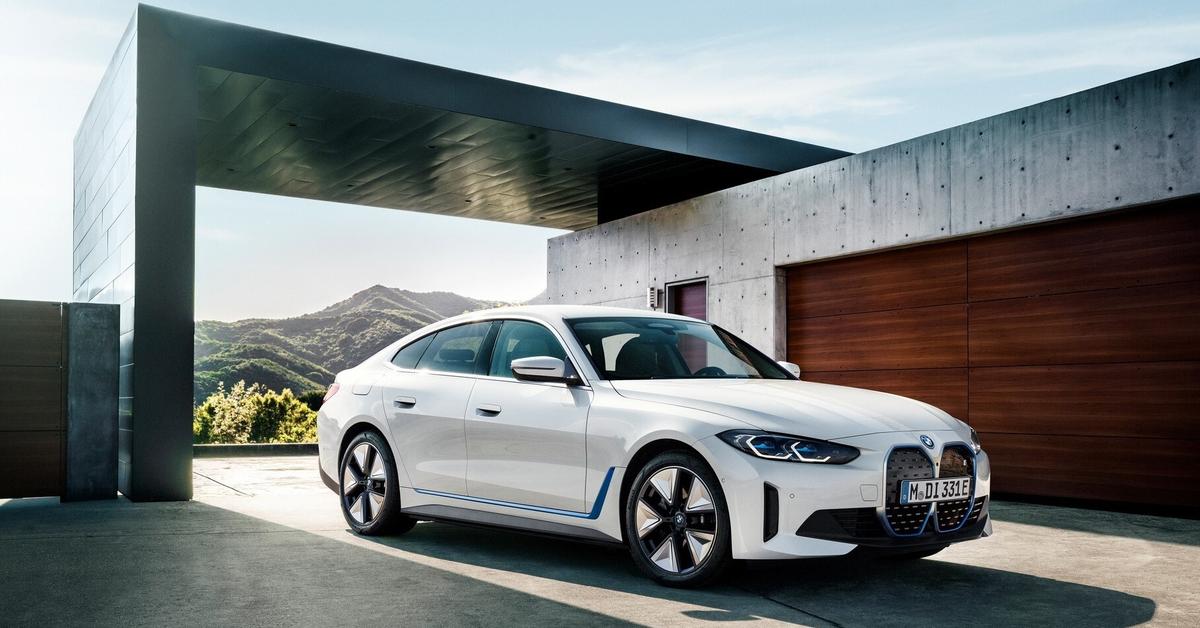 Bmw электрическая новая
