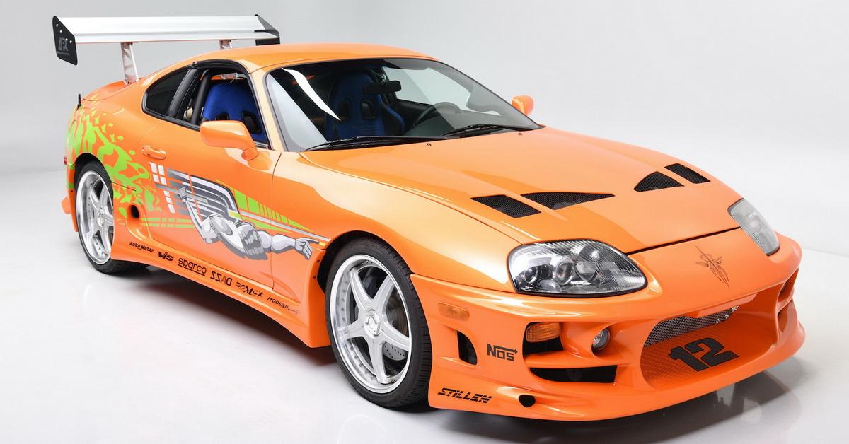 Toyota Supra из боевика «Форсаж» пустили с молотка по рекордной цене ...